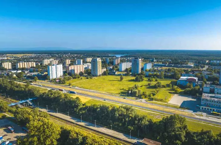 Tak wygląda obecnie teren, który ma być zaadaptowany na Nowe Centrum Tychów