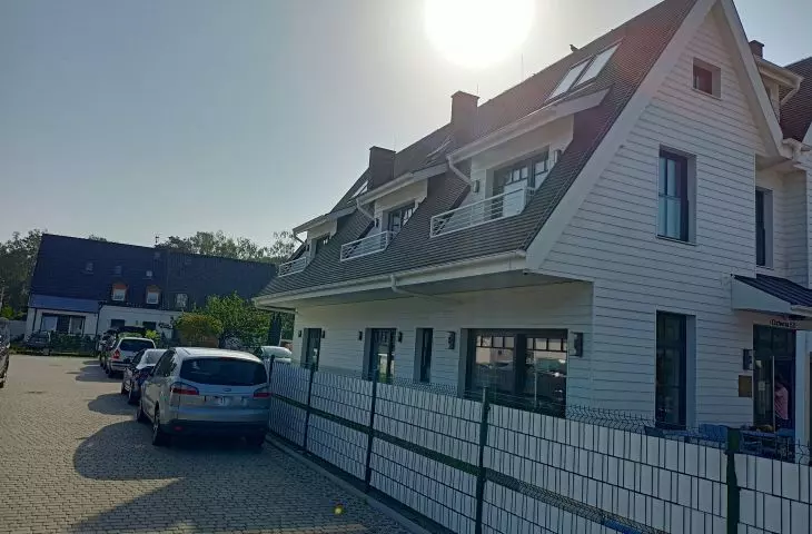 butikowy pensjonat Flamingo, dach wykonany dachówką TERREAL Eminence