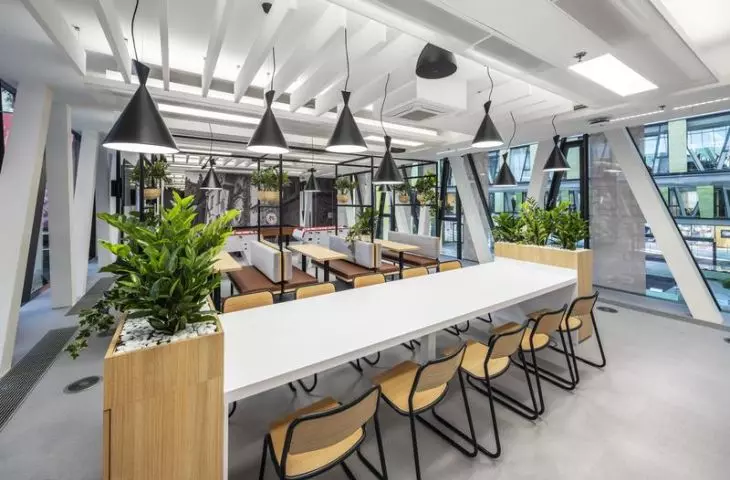 Ecophon Solo Baffle, Pure Storage office, Czech Republic
