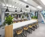 Ecophon Solo Baffle, Pure Storage office, Czech Republic