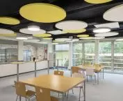 Ecophon Solo Circle at Gimnajzum Friedrich Rueckert in Germany