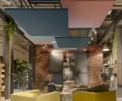Ecophon Solo Textile, showroom Schaffenburg, Netherlands
