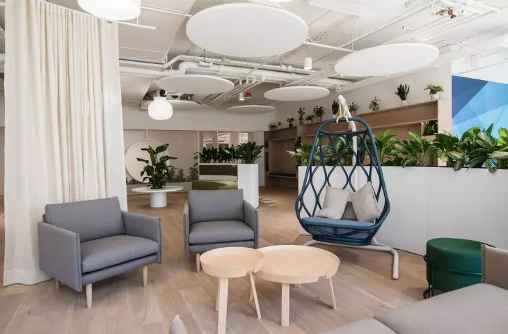 Ecophon Solo in Zimmer office, Warsaw, Poland