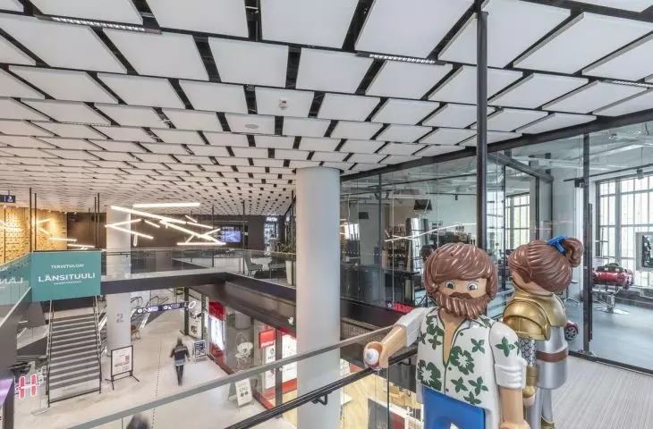 Ecophon Solo, Länsituuli shopping center, Finland