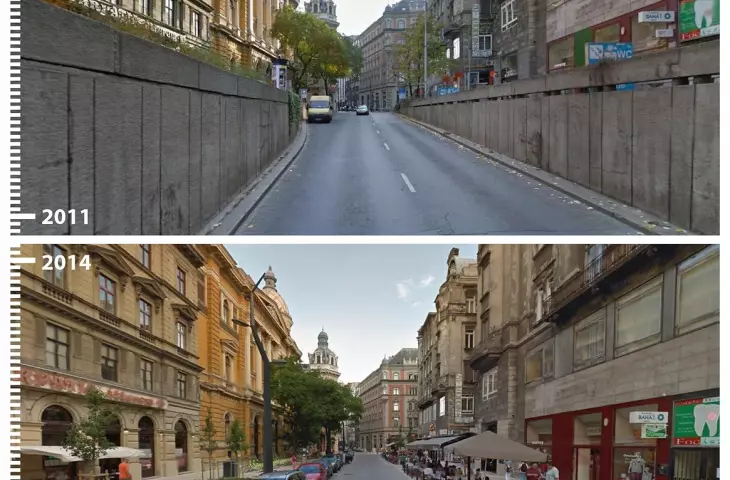 Budapeszt przed i po
