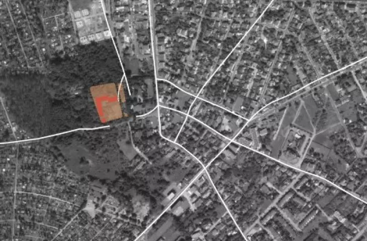 Wielodrożnica, Poznań, situation within Shoal