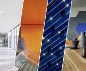 Multimateriałowość w sufitach  