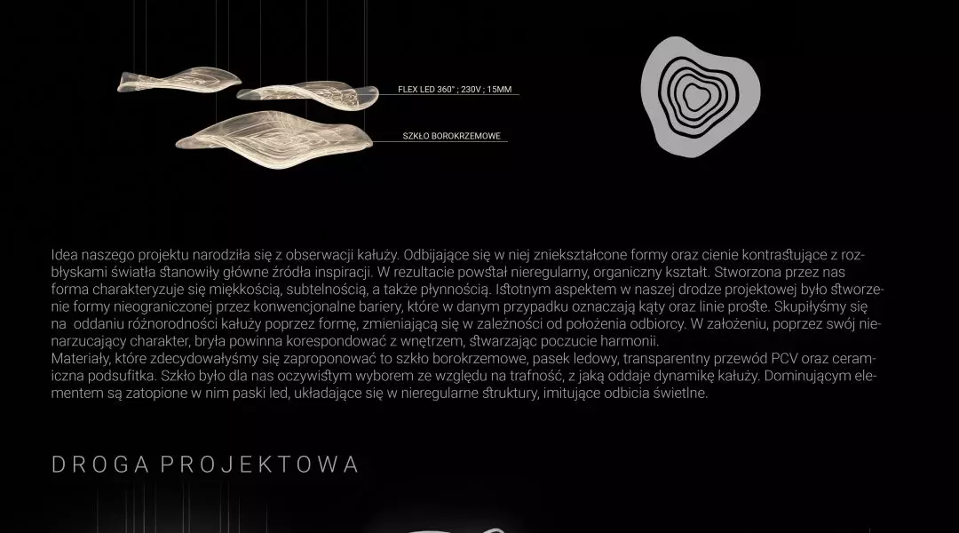 Wyróżnienie (ex aequo), proj.: Puddle Light