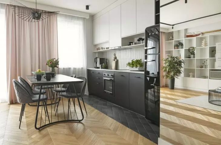 The living area is up to 35m2