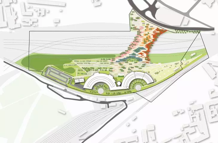 Plan zagospodarowania terenu międzytorza