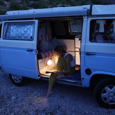Portable LED lamp
