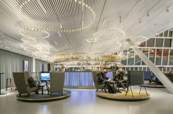 Pareaulux 30BD Sufit chłodzący, Groninger Forum, Groningen, Niderlandy