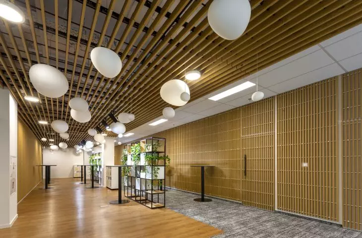 Solid Wood Grid PKO BP Chmielna, Warszawa