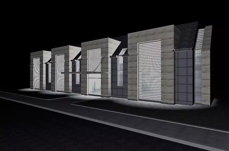 BUDYNEK BIUROWY - WROCŁAW - PROJEKT KONCEPCJI - INWESTOR PRYWATNY