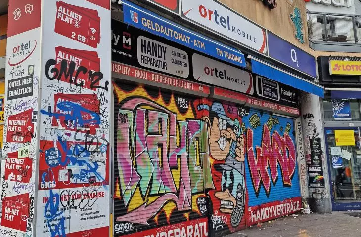 Berlin jest cały pokryty okropnymi bazgrołami