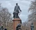  Chancellor Bismarck; the duel of monuments is still unresolved....