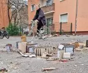 Berlin często bywa brudny — tu pobojowisko po sylwestrowej strzelaninie
