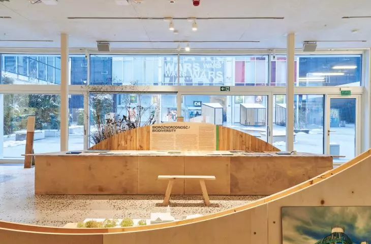 part of the exhibition dedicated to biodiversity