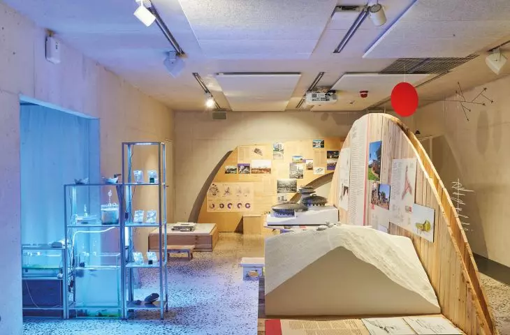  part of the exhibition on climate and pollution
