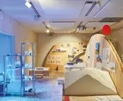  part of the exhibition on climate and pollution