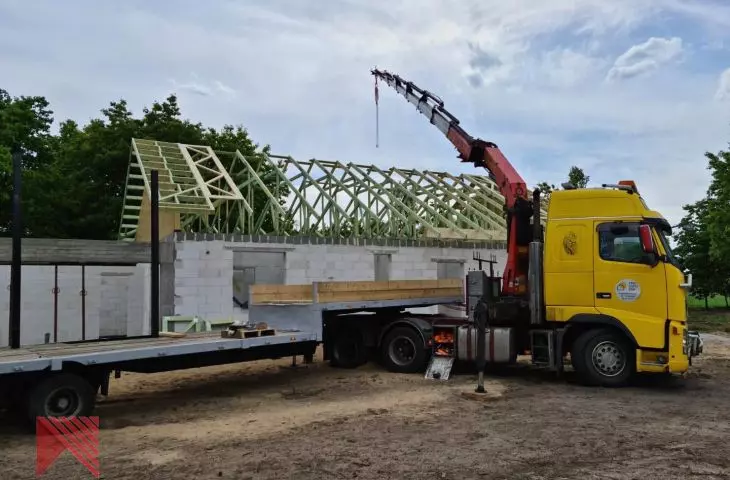 prefabrykowane wiązary dachowe