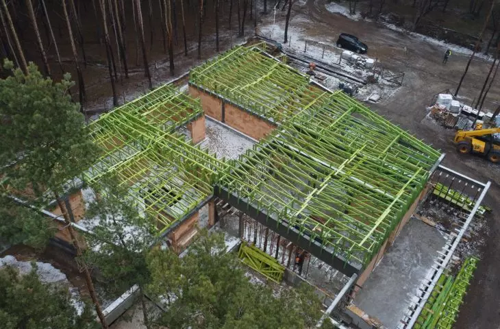 prefabrykowane wiązary dachowe