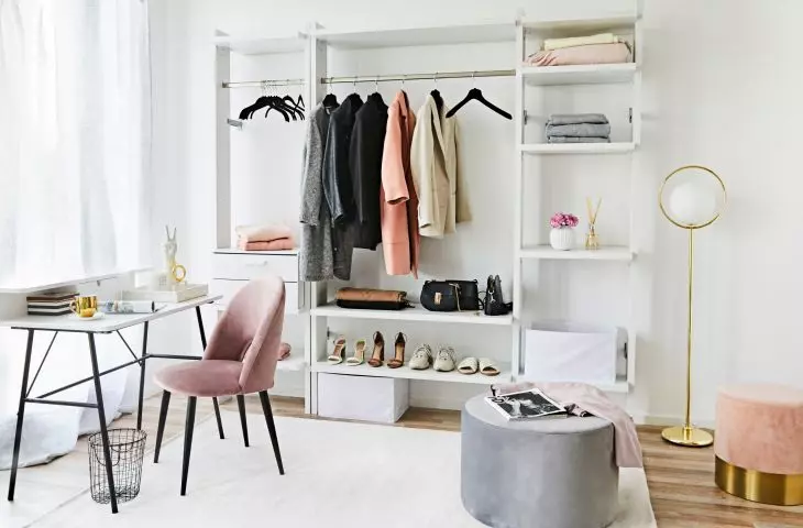 Toaletka w stylu skandynawskim