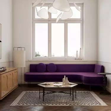 There are many historical elements in the apartment