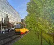 Marszałkowska Street at the intersection with Świętokrzyska Street