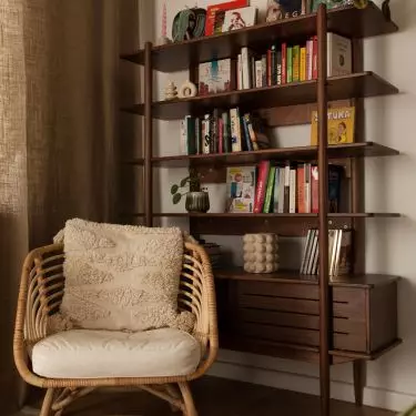 Retro bookcase