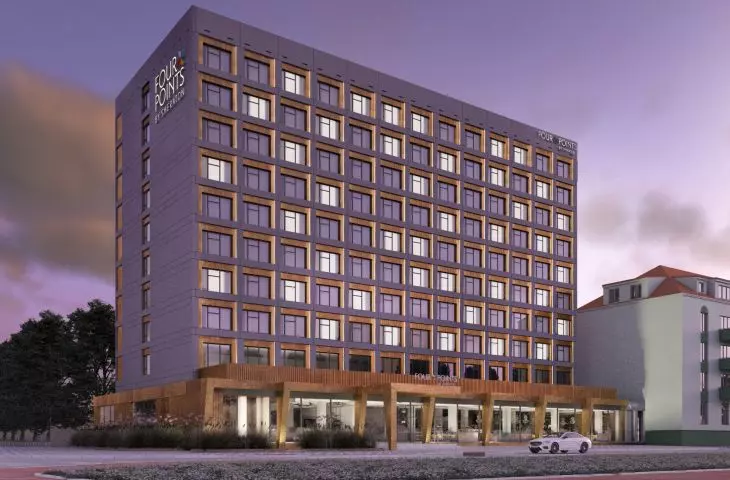 Hotel Wieniawa we Wrocławiu po przebudowie, wizualizacja