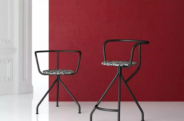 Chair created from recycled materials