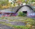 Former Szyc stadium in Poznań, autumn 2022