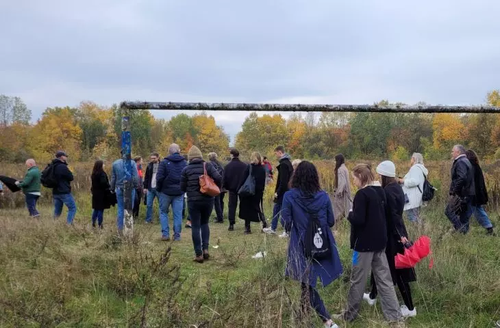 Former Szyc stadium in Poznań, autumn 2022