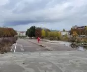 Former Szyc stadium in Poznań, autumn 2022