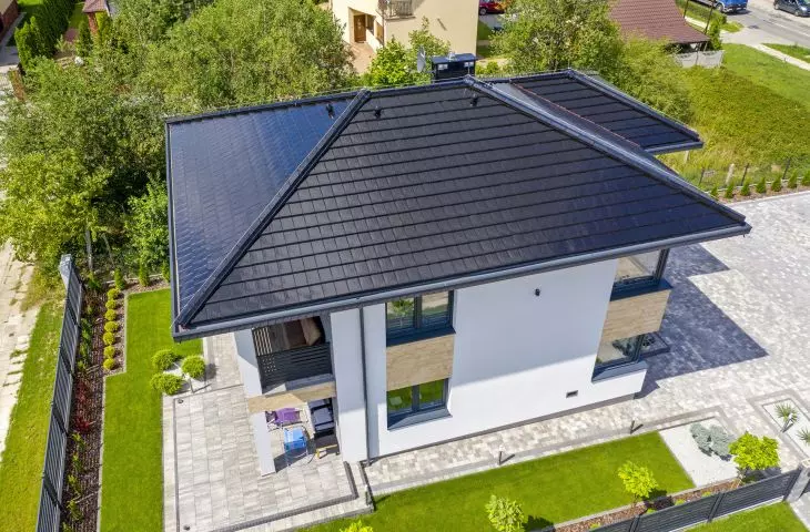 dachówka SIMPLA FINESSE czarna glazurowana 