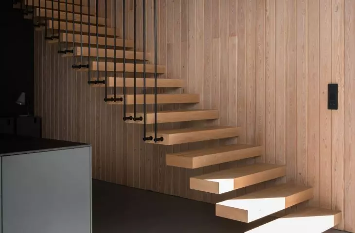 Wooden stairs