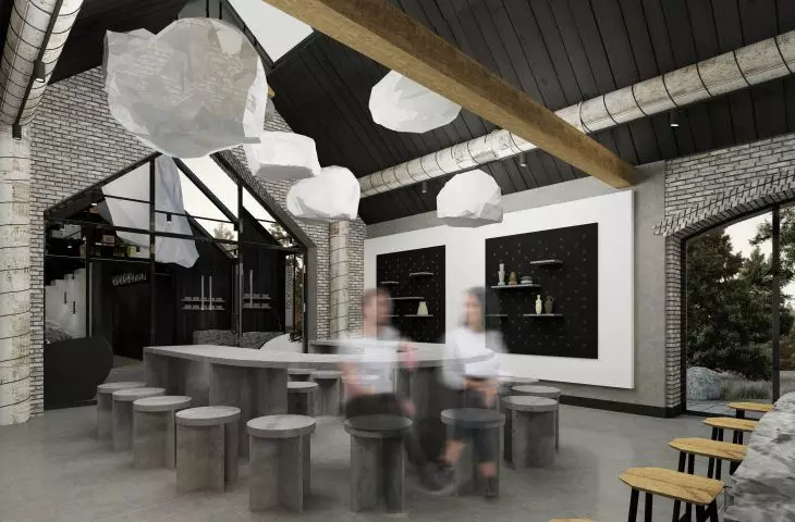 We wnętrzu będą prowadzone m.in. warsztaty ceramiczne