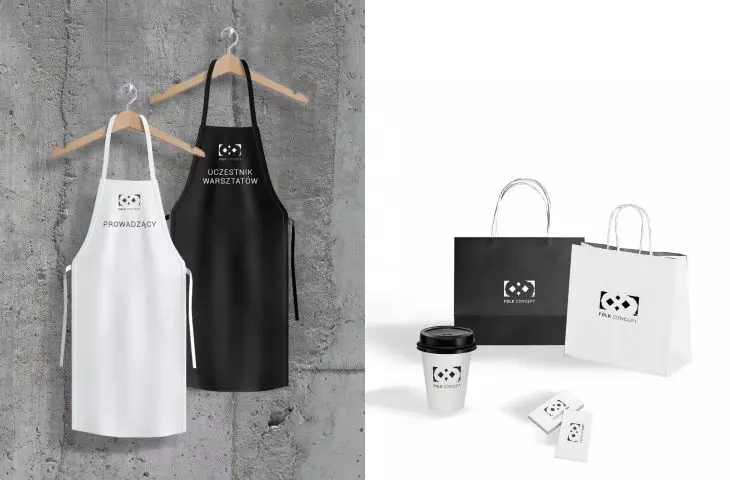 FOLK concept, komunikacja wizualna, produkty