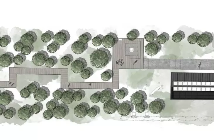 FOLK concept, plan zagospodarowania terenu