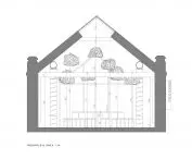 FOLK concept, przekrój B-B