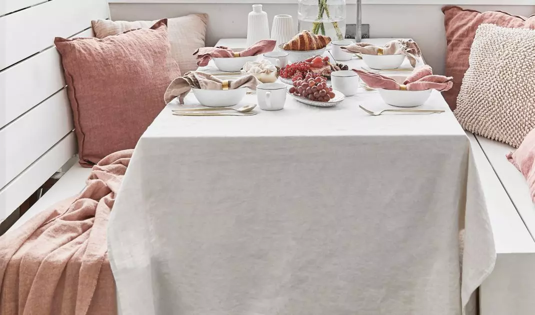 Combine pink with gray 
