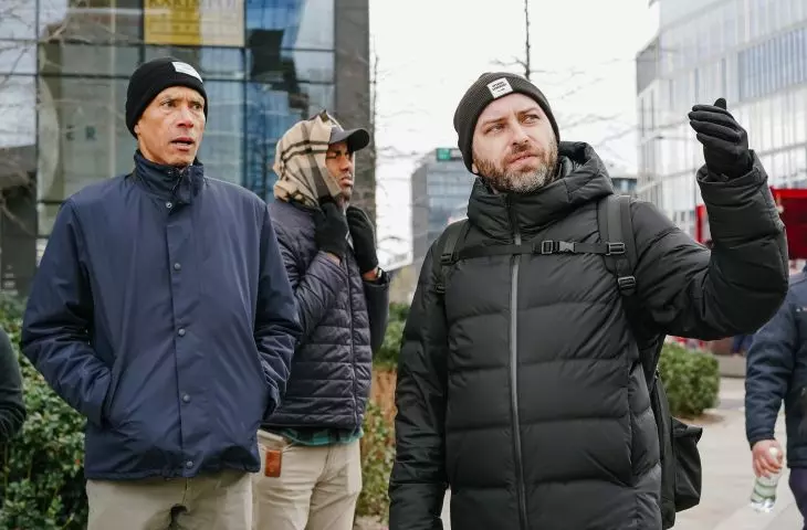 Inicjatorem projektu jest Kuba Snopek. Na zdjęciu z Erikiem Harrisonem