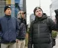 Inicjatorem projektu jest Kuba Snopek. Na zdjęciu z Erikiem Harrisonem