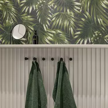 Spotted leaf wallpaper