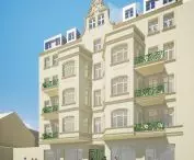 Wielopokoleniowa kamienica przy ul. Garbary 41 w Poznaniu po rewaloryzacjki - proj. PB Architekci