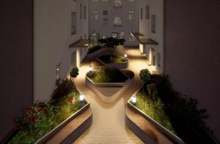 Wielopokoleniowa kamienica przy ul. Garbary 41 w Poznaniu po rewaloryzacji - proj. PB Architekci