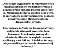 Statement by the Fredro Theater in Gniezno, April 6, 2023.