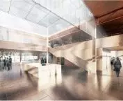 wnętrze Centrum Kultury Żydowskiej
