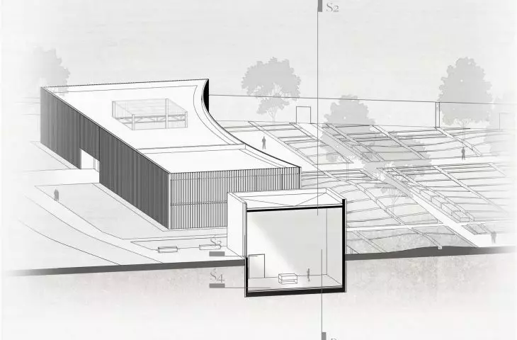 przekrój B-B
